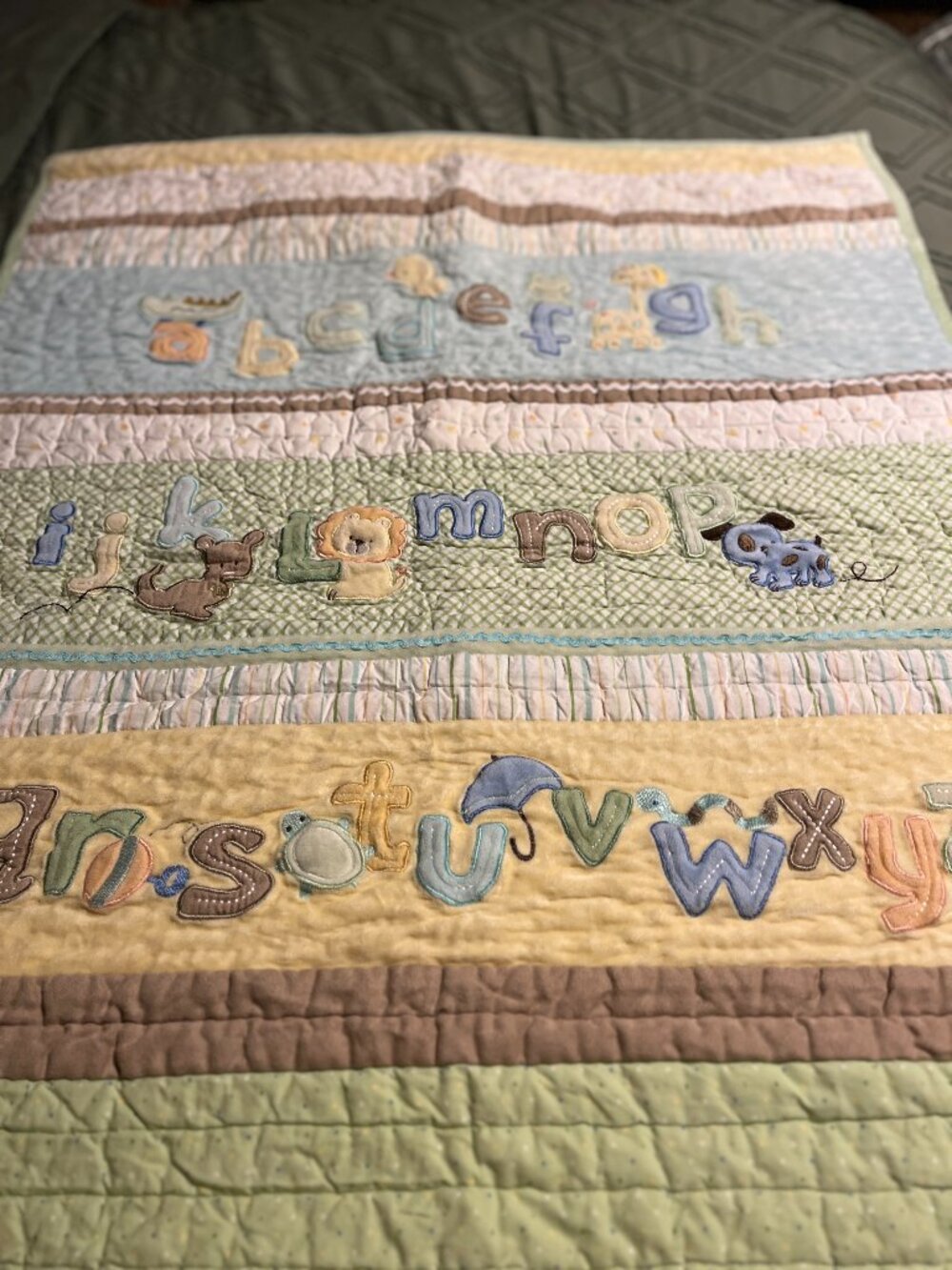 Carters  Just One Year--- Babies  crib Blanket